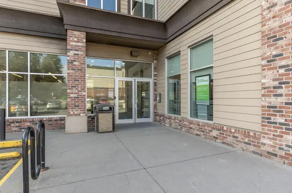 Building side entrance